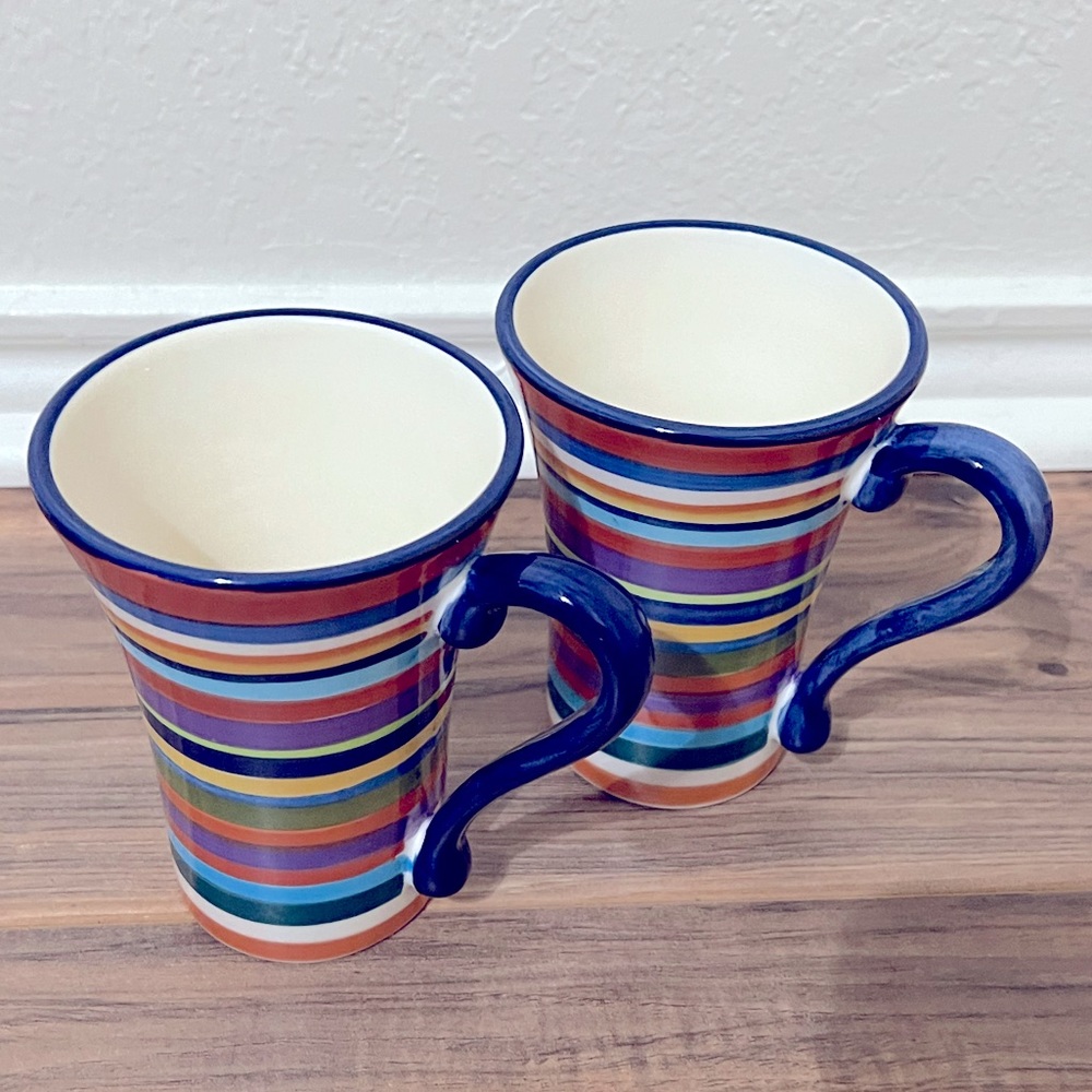 Striped Mugs